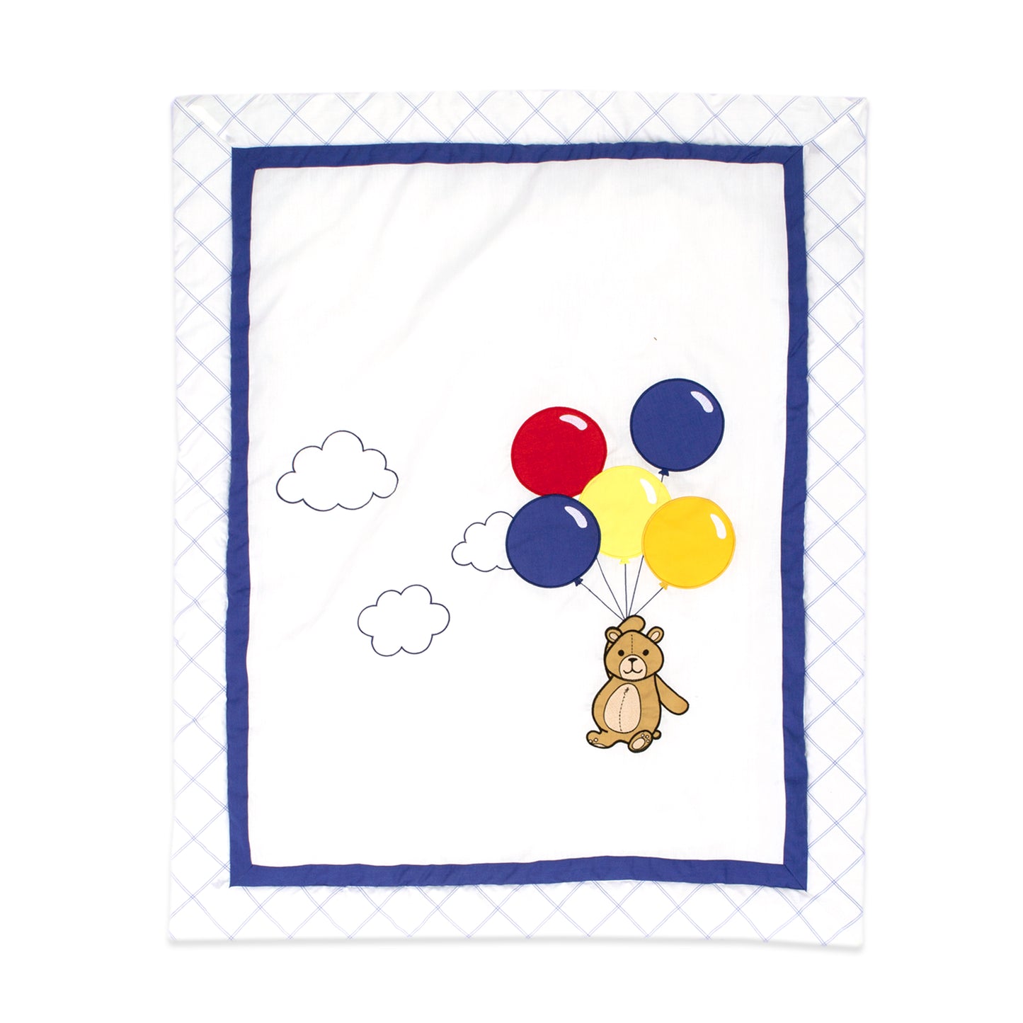 Bears and Balloons 10 Piece Crib Bedding Set