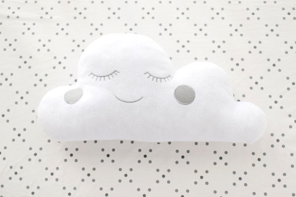 Cloud Pillow in Gray