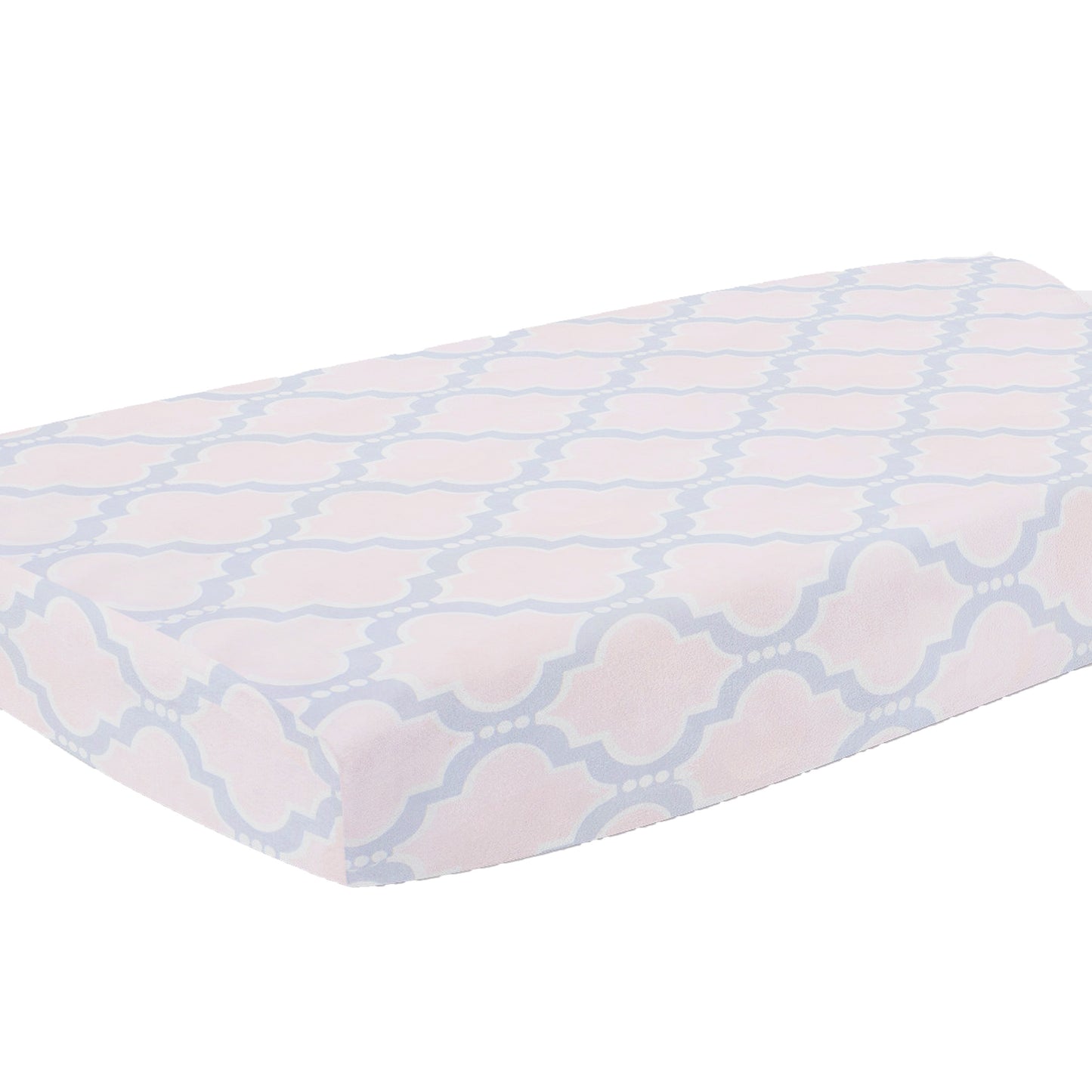 Pink Medallion Changing Pad Cover