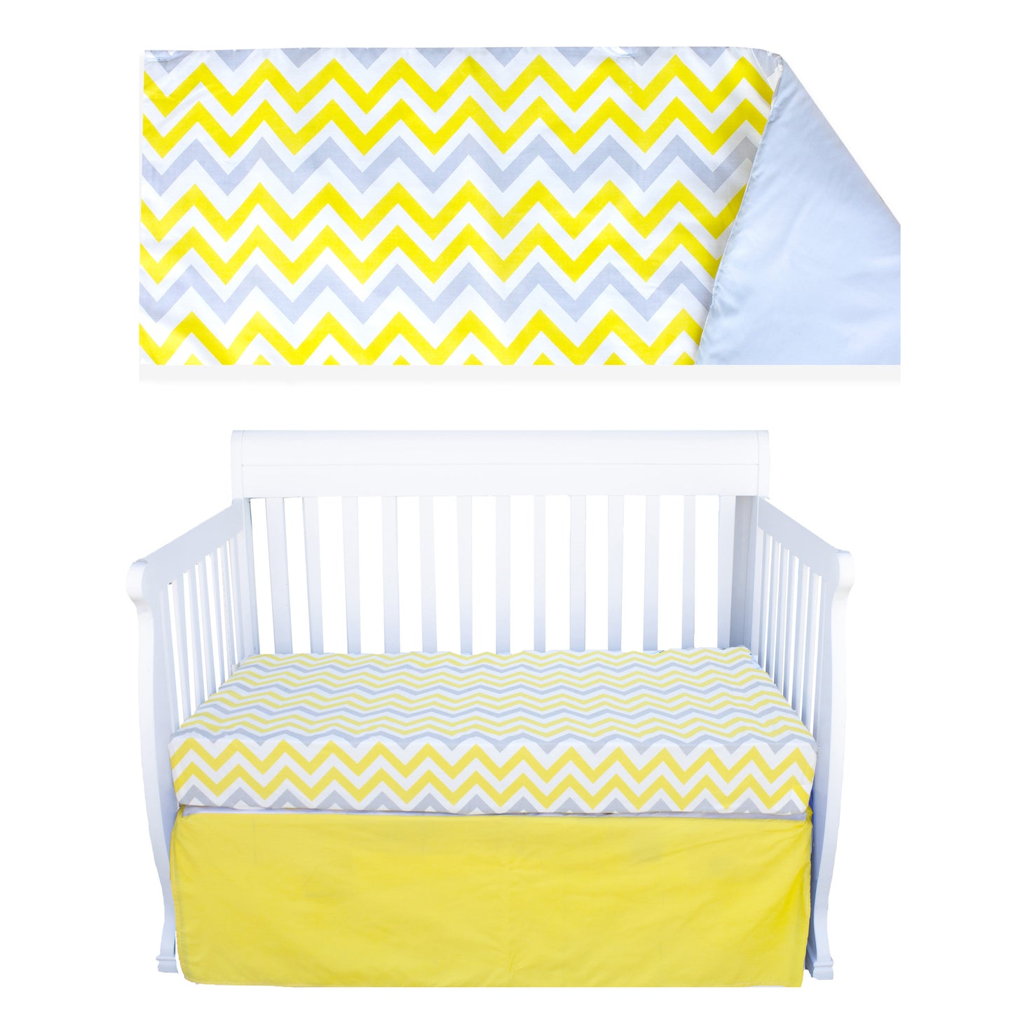 Sunshine 3 Piece Crib Bedding Set