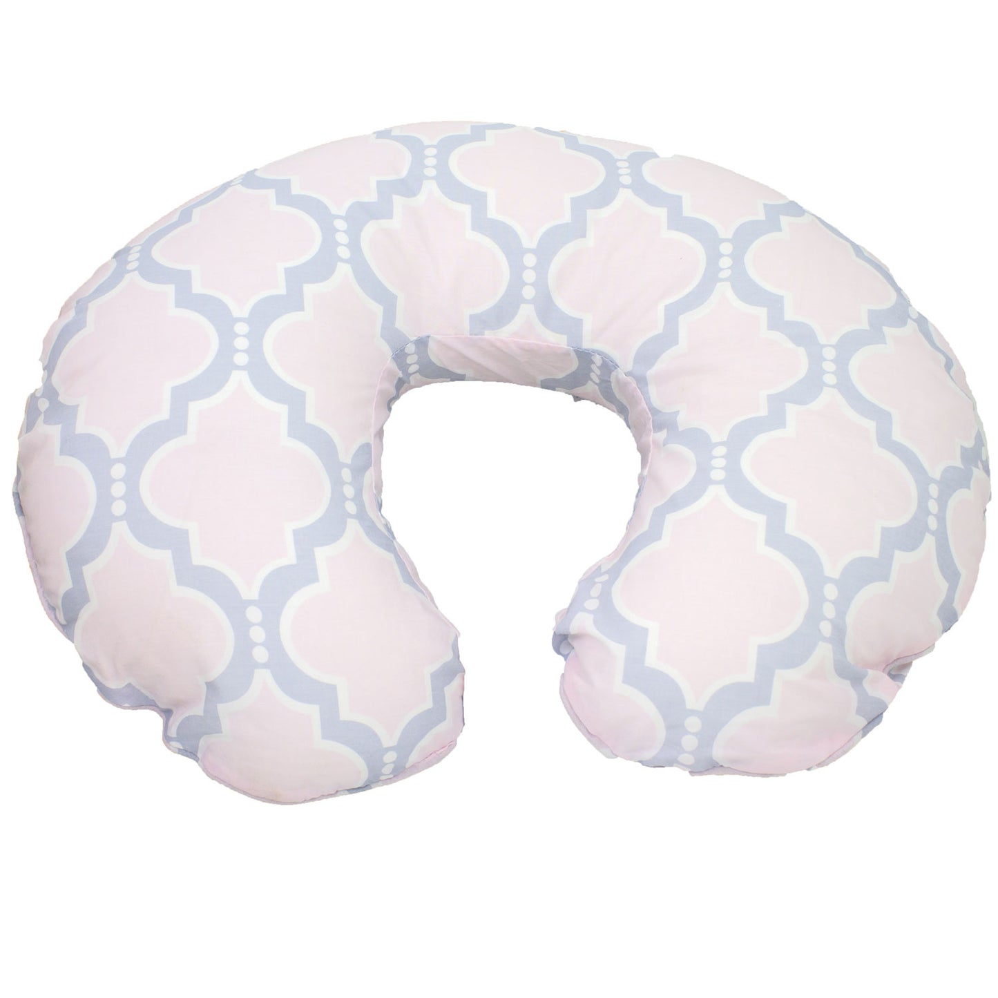 Pink Medallion Nursing Pillow Cover