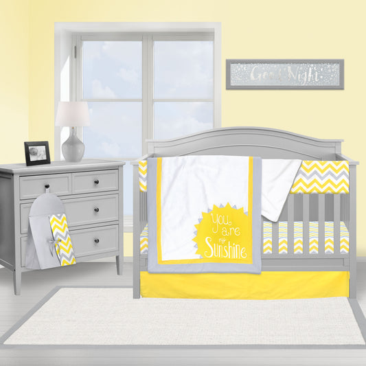 Sunshine 6 Piece Crib Bedding Set